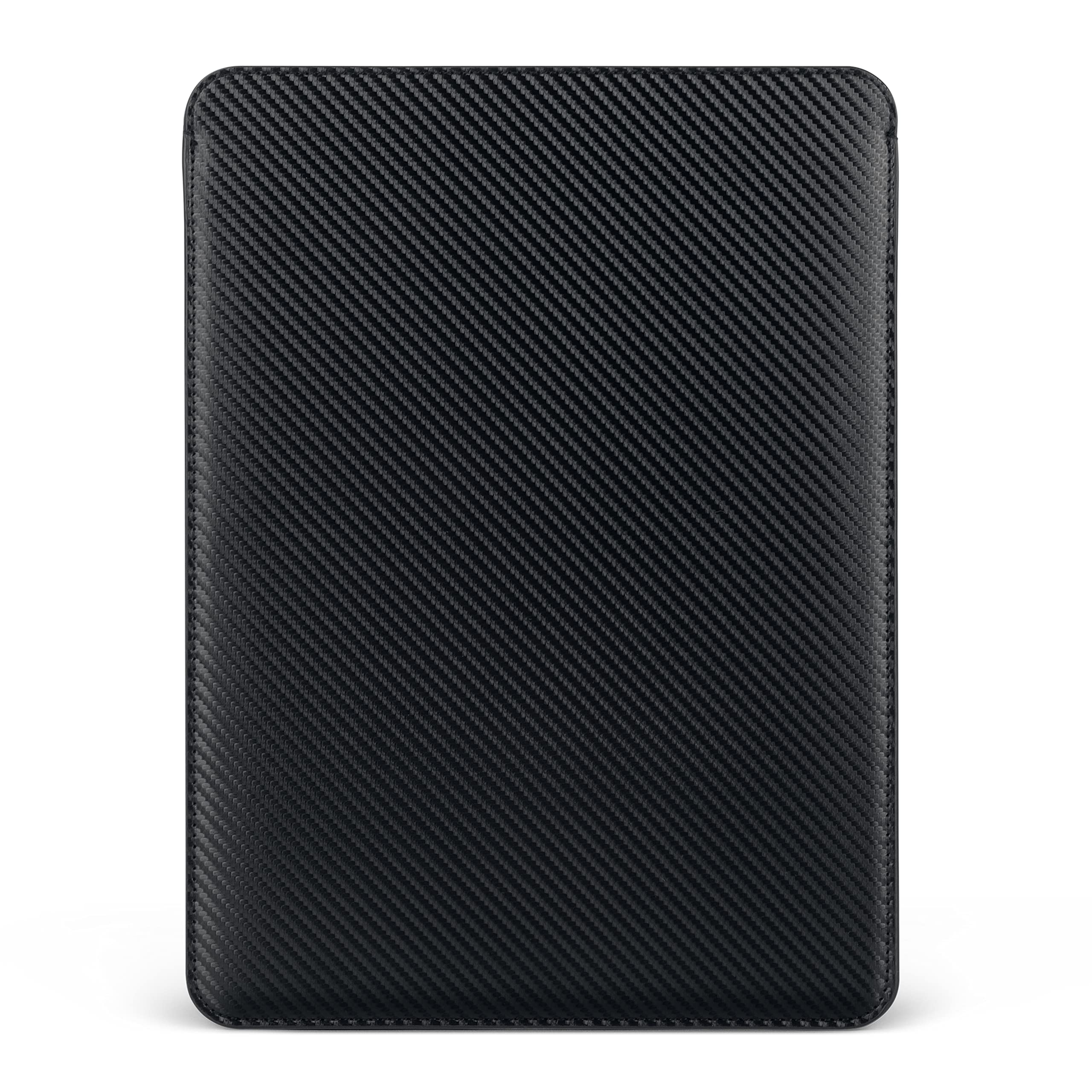 Comfyable Laptop Sleeve Precisely Compatible with 13 Inch MacBook Pro M1 2016-2020 & Mac Air 2020, Not Fit Old Versioned MBA/MBP, Protective Computer Cover Case, Carbon Fiber Pattern, Black