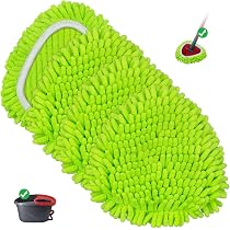 6 Pack Microfiber Flip Mop Refills - Compatible With O-Cedar Dual Action Mop, Washable & Reusable - View #10