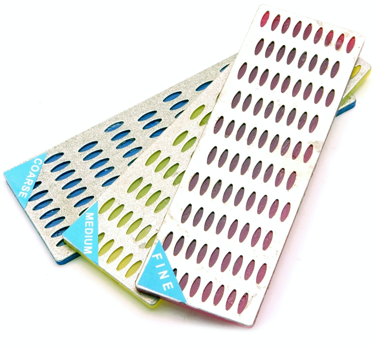 Rolson 24257 Diamond Sharpening Blade Set (3 Pieces)