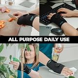VITTO Wrist Support Arthritis Carpal Tunnel Unisex Pink Right Hand L-XL view 5