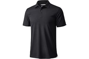 MAGCOMSEN Men's Polo Shirts Short Sleeve Golf Quick Dry Collared Moisture Wicking Athletic Performance Polos