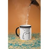 Taza Mágica Flork No toques mi taza | Frase meme divertida | Cambia de ...
