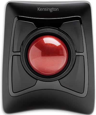 Kensington Expert Mouse Wireless Trackball Red K72359WW Ambidextrous
