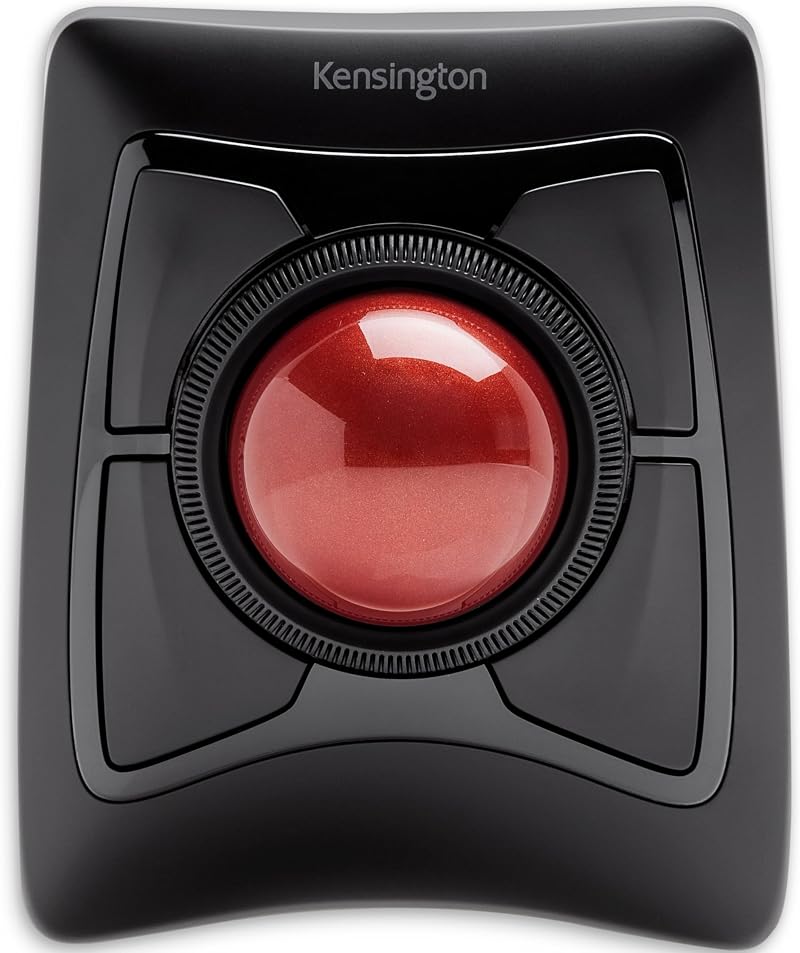 Kensington Expert Mouse Wireless Trackball Red K72359WW Ambidextrous