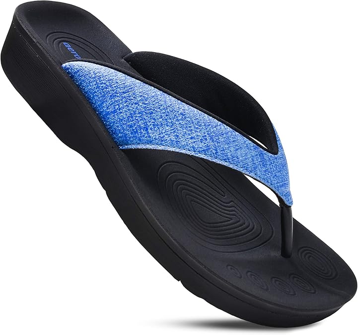 Amazon.com | AEROTHOTIC Original Orthotic Comfort Thong Style Flip Flops Sandals for Women with 