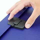 Rapesco 1553 19-Part Expanding Box File A4+ Blue with Lid Lock view 2