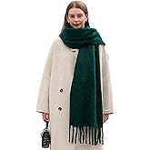 Wander Agio Winter Warm Scarf Long Pashmina Extra Large Shawls and Wraps for Women Large Blanket Scarves Solid