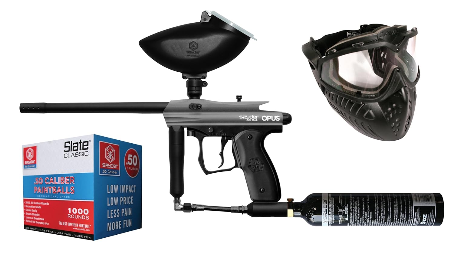 Kingman Spyder .50 Caliber Opus Paintball Marker Player's