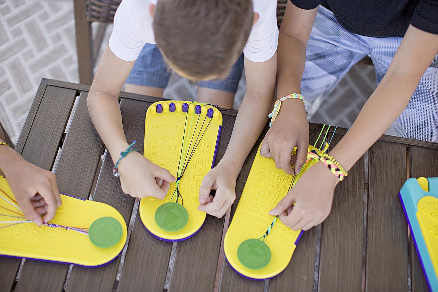 Choose Friendship, My Friendship Bracelet Maker Kit, Kids Jewelry Kit, Bracelet Craft Kit, Travel Edition: Home & Kitchen