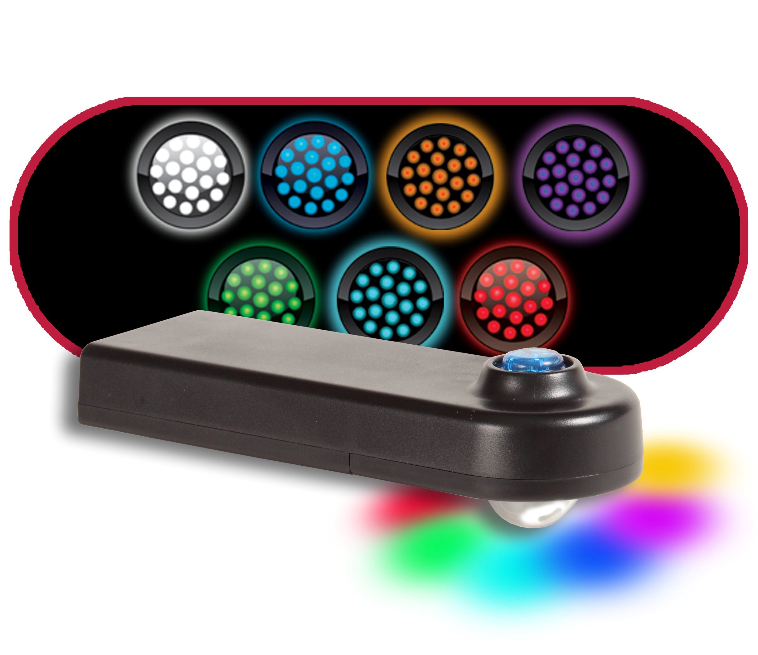 Koller Products AquaView 2.5 gallon Fish Tank Power Filter LED