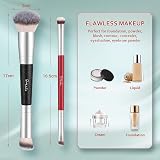 Start Makers Foundation Brush Start Makers 2 pcs Dual-ended 2-in-1 Kabuki view 5