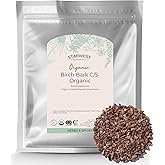 Starwest Botanicals Organic Birch Bark - Dried Herb for Tea & Natural Herbal Blends, Pure Betula Pubescens, Cut & Sifted, Certified Kosher, Non-GMO - Bulk 1 lb Bag