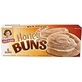 Little Debbie Honey Buns, 6 Individually Wrapped Pastries, 10.6 OZ Box