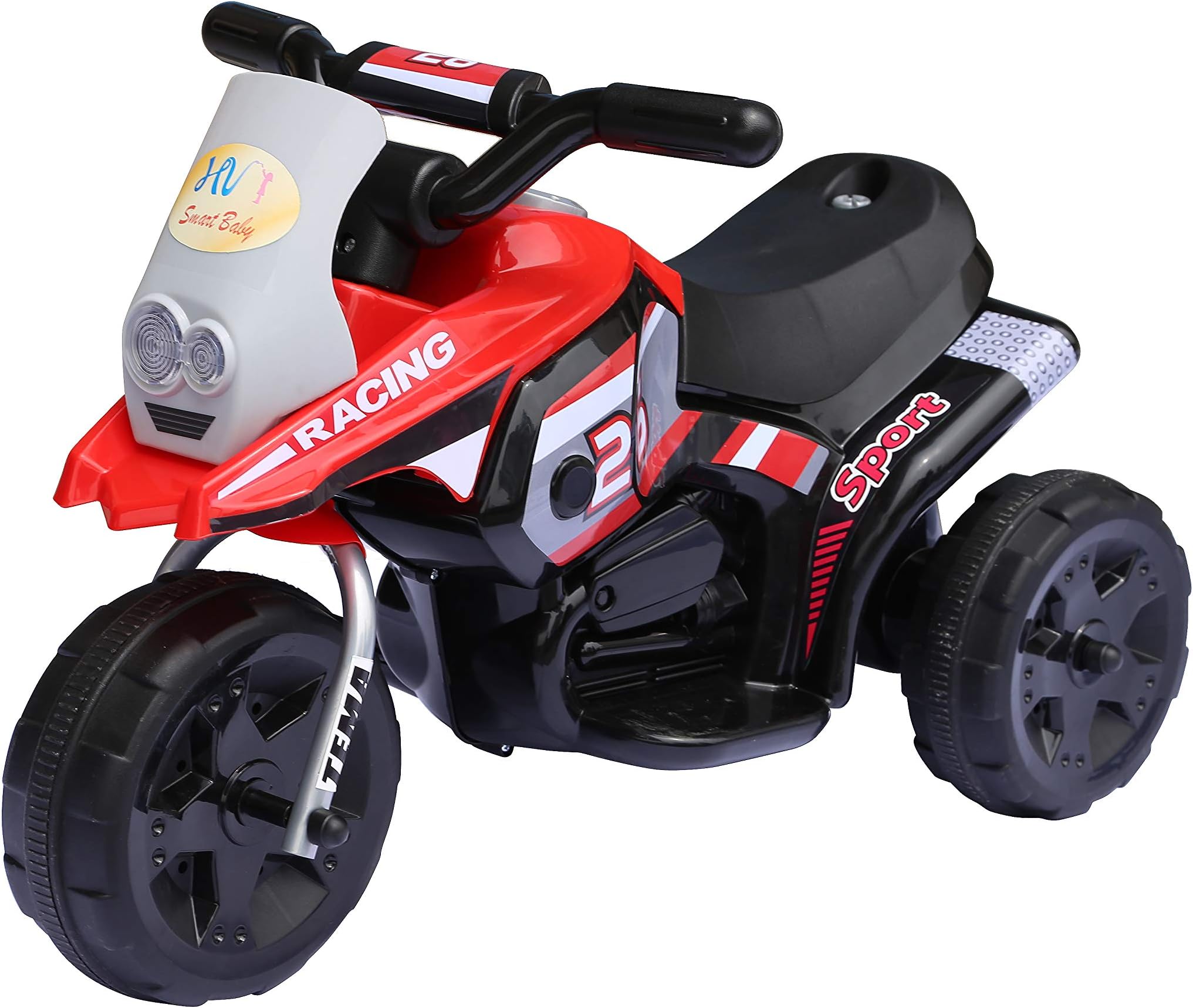 toyzz KIDS ELECTRIC SCOOTER 6V BATTERY 3 WHEELS MOTORCYCLE MOTOCROSS RIDE ON MOTORBIKE CAR BIKE