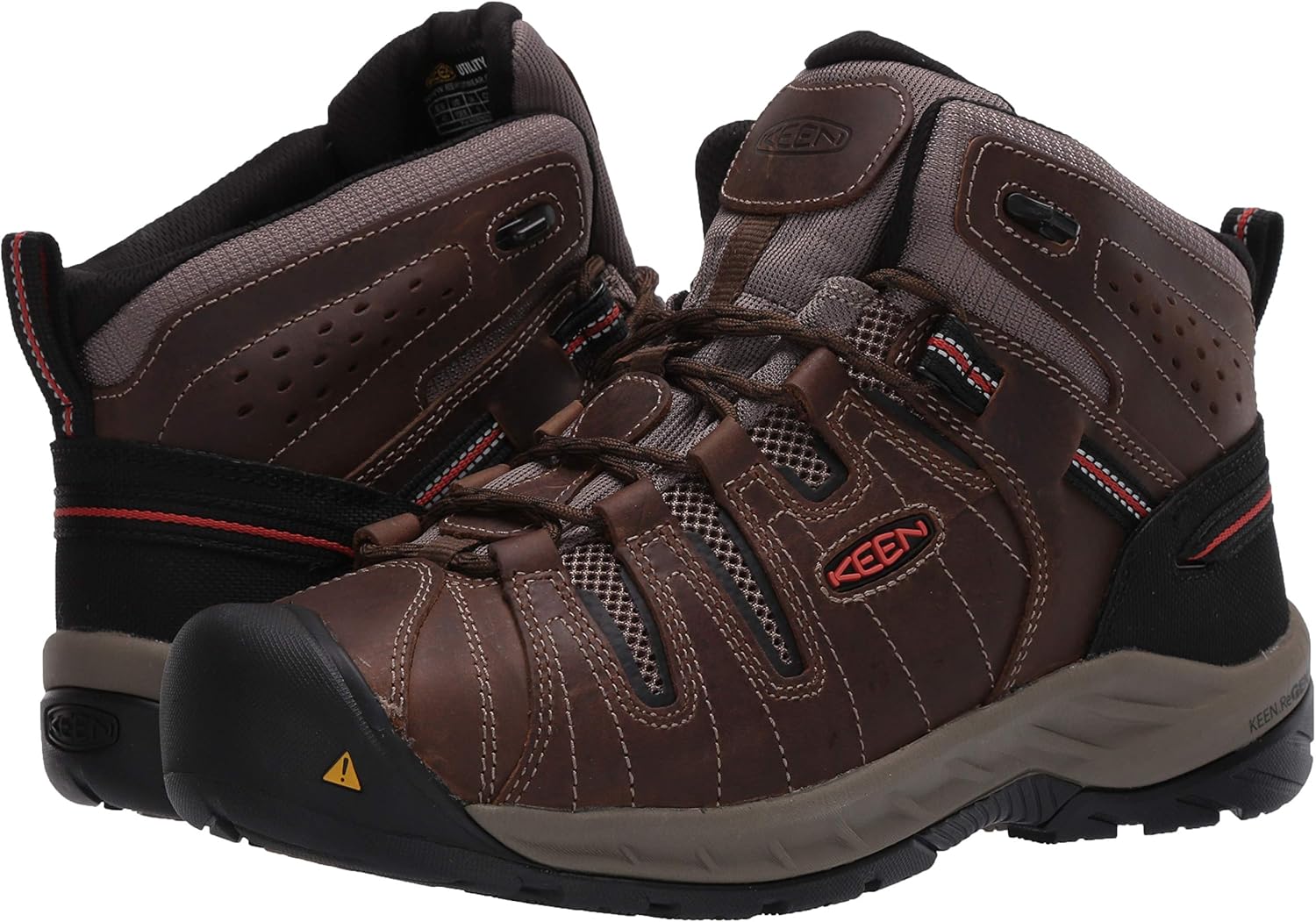 KEEN Utility Men's Flint 2 Mid Soft Toe Non Slip Work Shoe: Shoes