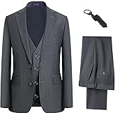 Happy Dolphin Boys Suit Set Modern Fit Kids Suits Adjustable Waist Boys Wedding Outfit for Boy Communion Suits for Boys