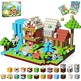 ToyUnited 200PCS Magnetic Blocks - Magnetic Building Blocks, Magnet Cubes Game, Stacking Forest Set, STEM Montessori Sensory Stacking Toys for Kids Boys and Girls Ages 3+ Christmas Birthday Gifts