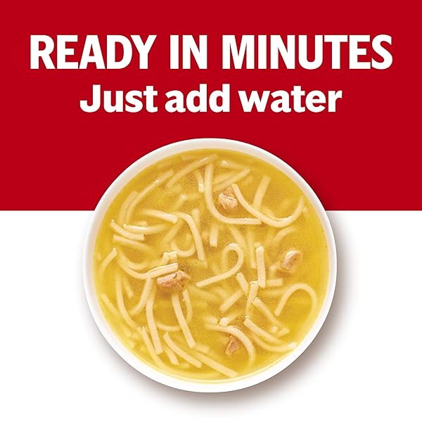 CAMPBELL’S CONDENSED 25% LESS SODIUM CHICKEN NOODLE SOUP, 10.75 OZ CAN (PACK OF 12)