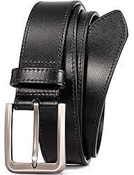 WOLFANT Men's 35mm Dress Casual Belt,100% Italian