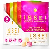 ISSEI Mochi Gummies Variety Pack| Dye-Free Candy with Colors from Natural Sources | Gelatin-Free | Plant-Based | Non-GMO | Real Sugar | Award-Winning Japanese Candy