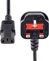 StarTech UK 10ft Power Cord BS1363 to C13 3m 18AWG Kettle Lead view 4