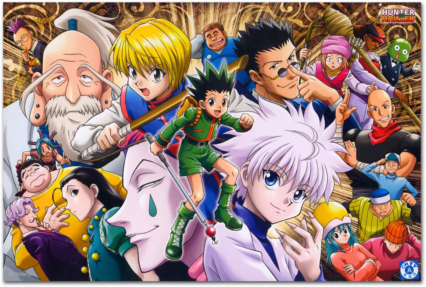 Printing Pira Hunter X Hunter Anime Poster - Official Art (24x36)