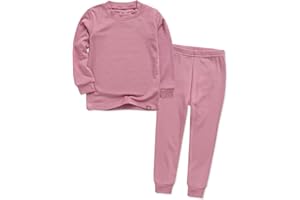 VAENAIT BABY VAENAIT 6M-12Y Toddler Toddler Kids Toddler Girls Boys Soft Comfy Modal Tencel Solid Raglan Sleepwear Pajamas Pjs 2pcs Set