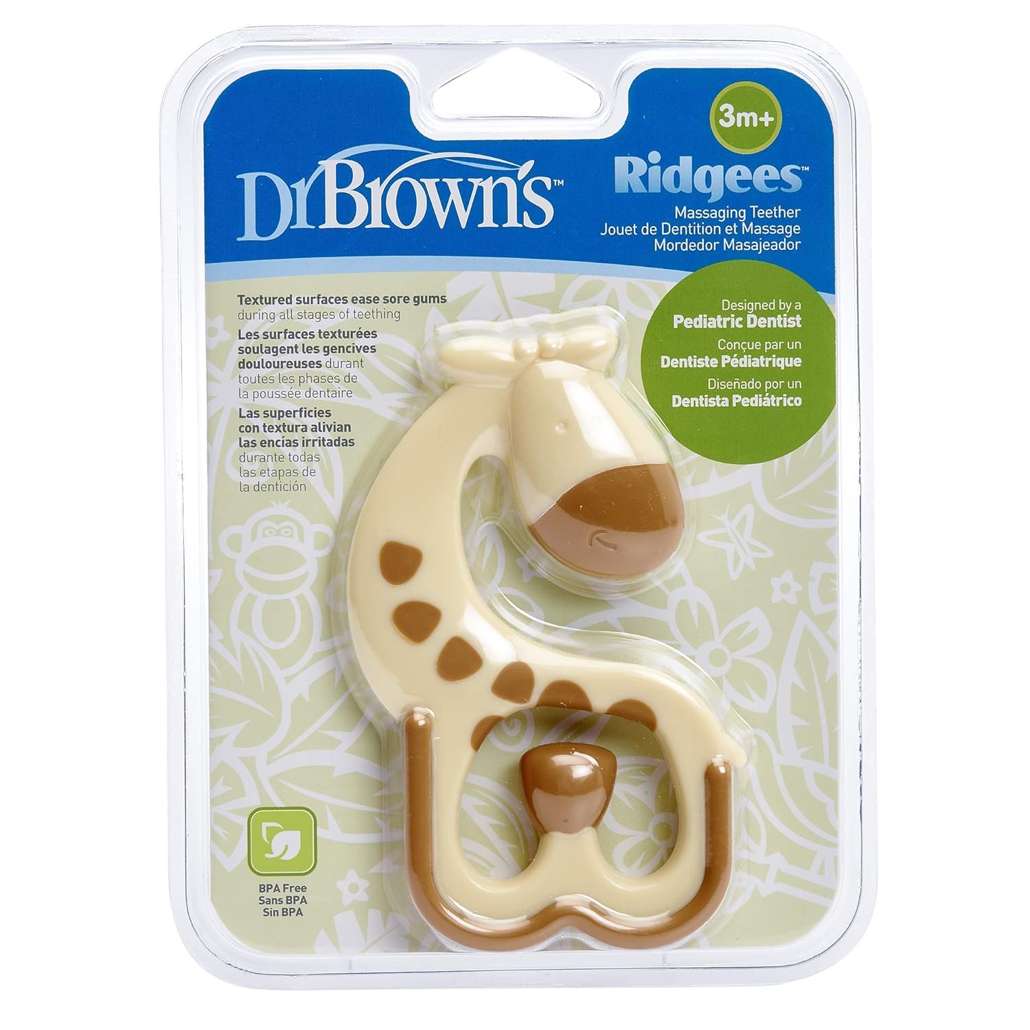 dr brown's giraffe teether
