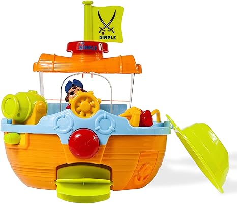 pirate ship bath toy