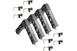 Clear Style's 90 Degree Squares Angle Clamps for Woodworking Pack of 4 Clamps