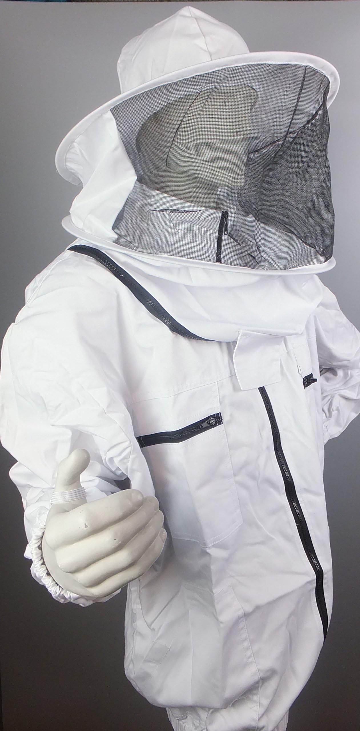 Basicbee Jackets with Shoulder Fan – Schtich Guard, apiary, beekeeper Jacket, Stab Proof, Bees, Apiformes