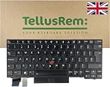 TellusRem UK Backlit Keyboard for Lenovo Thinkpad X280 X390 X395 - New