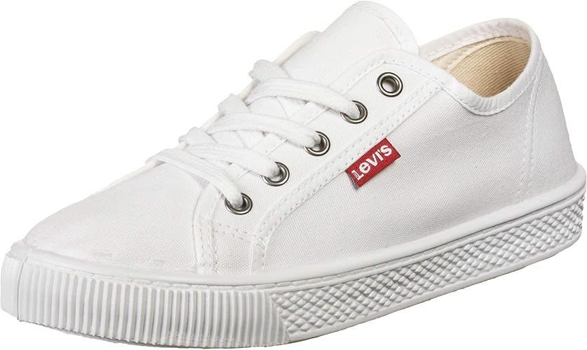 levis malibu canvas trainers