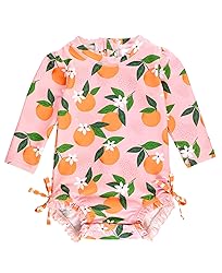 RuffleButts Orange You The Sweetest Long Sleeve One