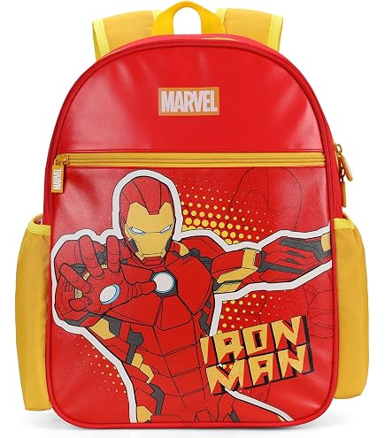 Loungefly x Marvel Iron Man Light Up Mini Backpack Metallic Leather