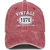50th Birthday Gifts for Men Women 1975 Vintage Hats 50 Gift Ideas Baseball Cap