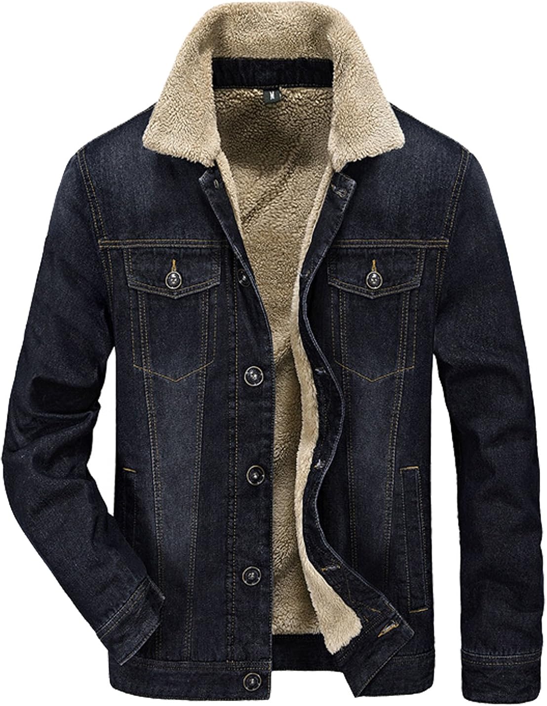 warm jeans jacket