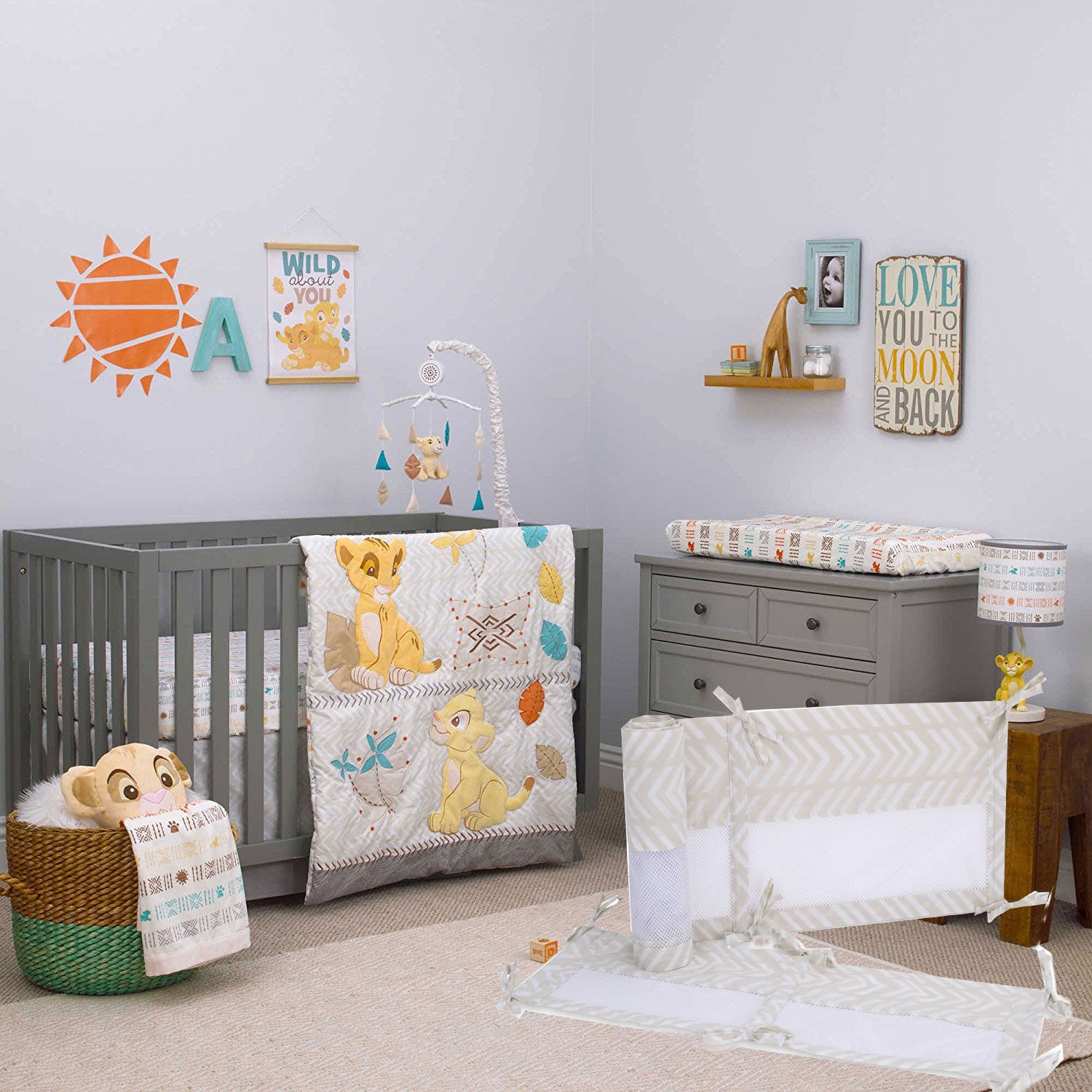 lion king crib mobile