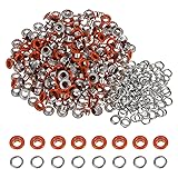 HARFINGTON 200 Set Color Round Grommets 5mm