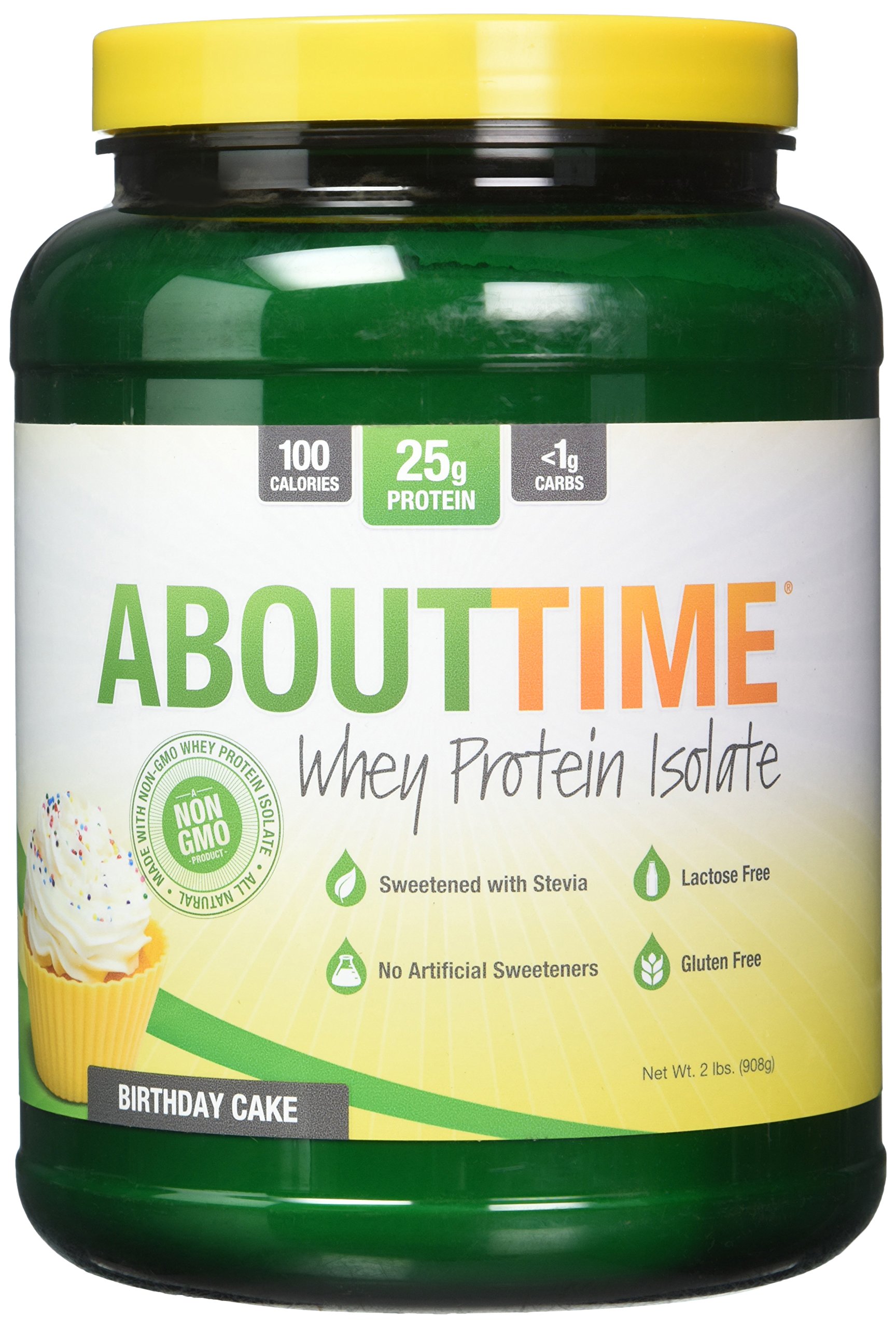 About Time Whey Isolate Protein, NonGMO, All Natural