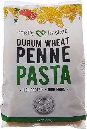 Chefs Basket Durum Wheat Penne Pasta, 500g