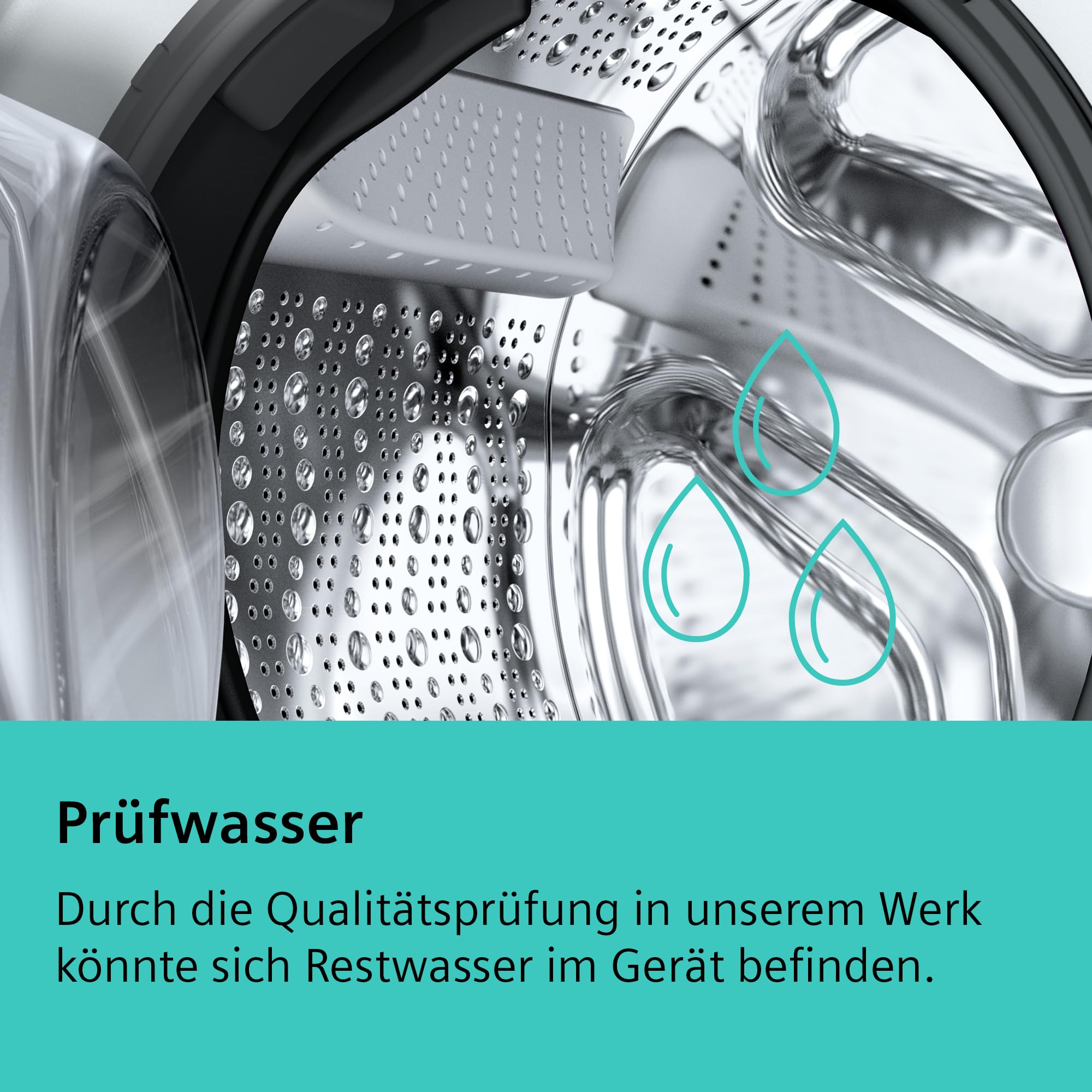 Siemens WG44B20Z0 Waschmaschine iQ700, Frontlader mit 9 kg Fassungsvermögen, 60 cm, 1400 UpM, Made in Germany, schneller Waschen mit speedPack XL, Antiflecken-System, Home Connect, Weiß 7