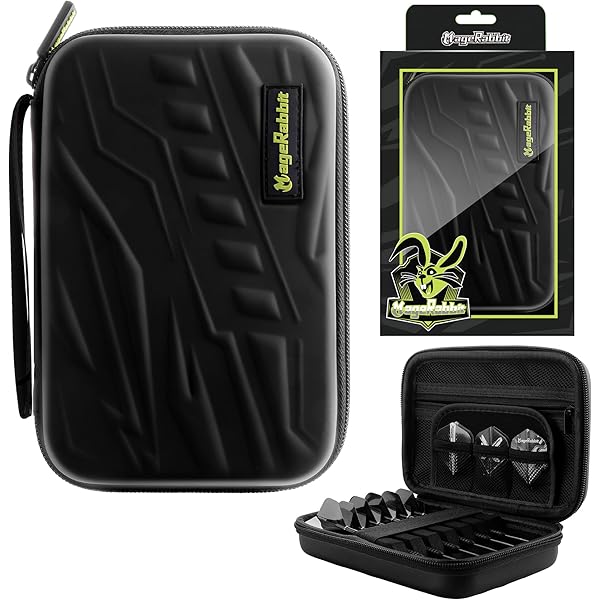 Red Dragon Monza Peter Wright Dart Case Green - Dartshop Zaanstad