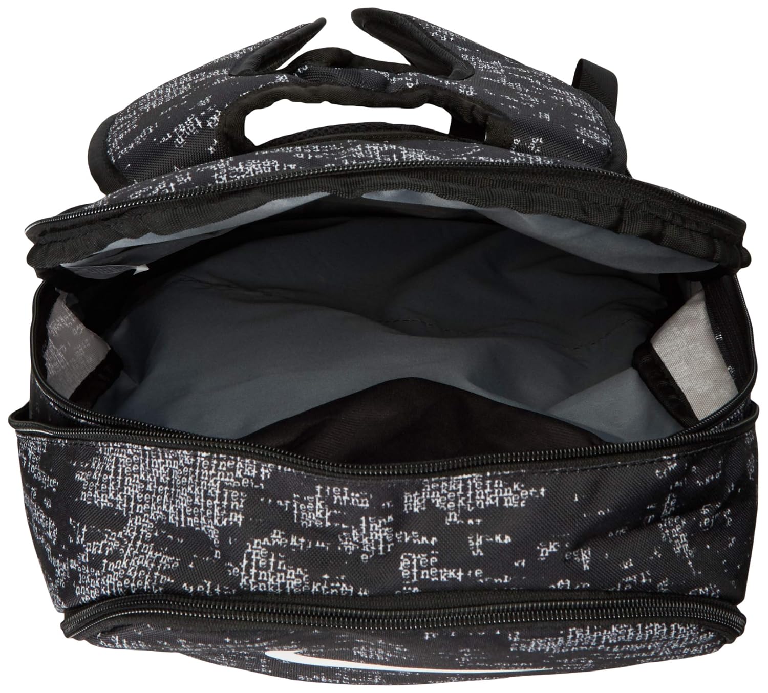 nike brasilia backpack all over print