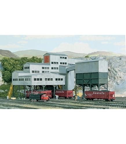 Kit Bâtiment Miniature Walthers Cornerstone - La Mine Diamond Coal, échelle HO, Neuf