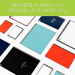 Rocketbook Core Reusable Spiral Notebook, Executive