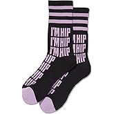 Hot Sox womens Fun Conversation Starter Crew Socks - 1 Pair Pack - Cool & Funny Novelty Fashion Gifts