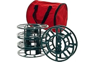 Trademark Home Extension Cord or Christmas Light Reels with Bag, Set of 4