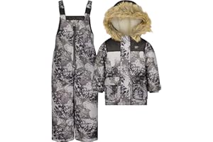 OshKosh B'Gosh boys Ski Jacket and Snowbib Snowsuit Set