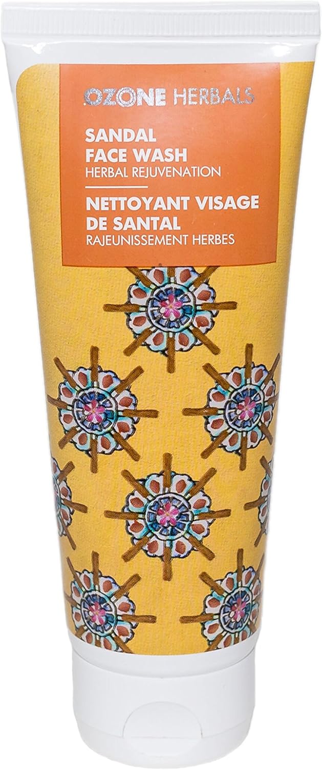 Ozone Herbals Sandal Face Wash, 118g